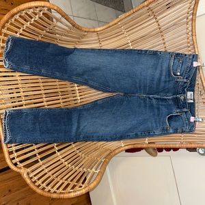 Agolde straight blue denim jeans